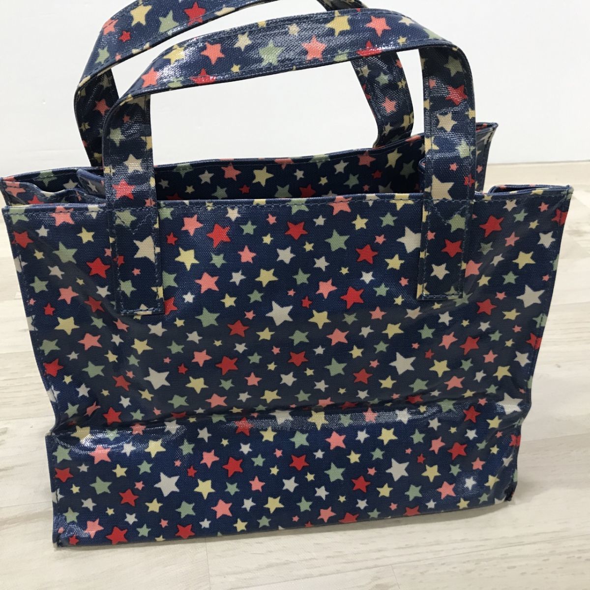 Cath Kidston キャスキッドソン 星柄 ミニハンドバッグ 財布 2点セット[N7369]_画像5