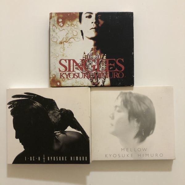 B19403　中古CD　SINGLES+IDEA+MELLOW　氷室京介　 3枚セット_画像1