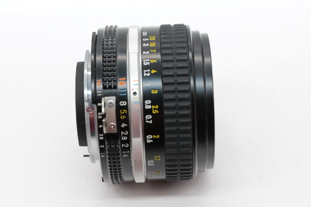 同梱歓迎【良品/動作品】NIKON ニコン AI-S NIKKOR 50MM F1.4 #3947_画像3