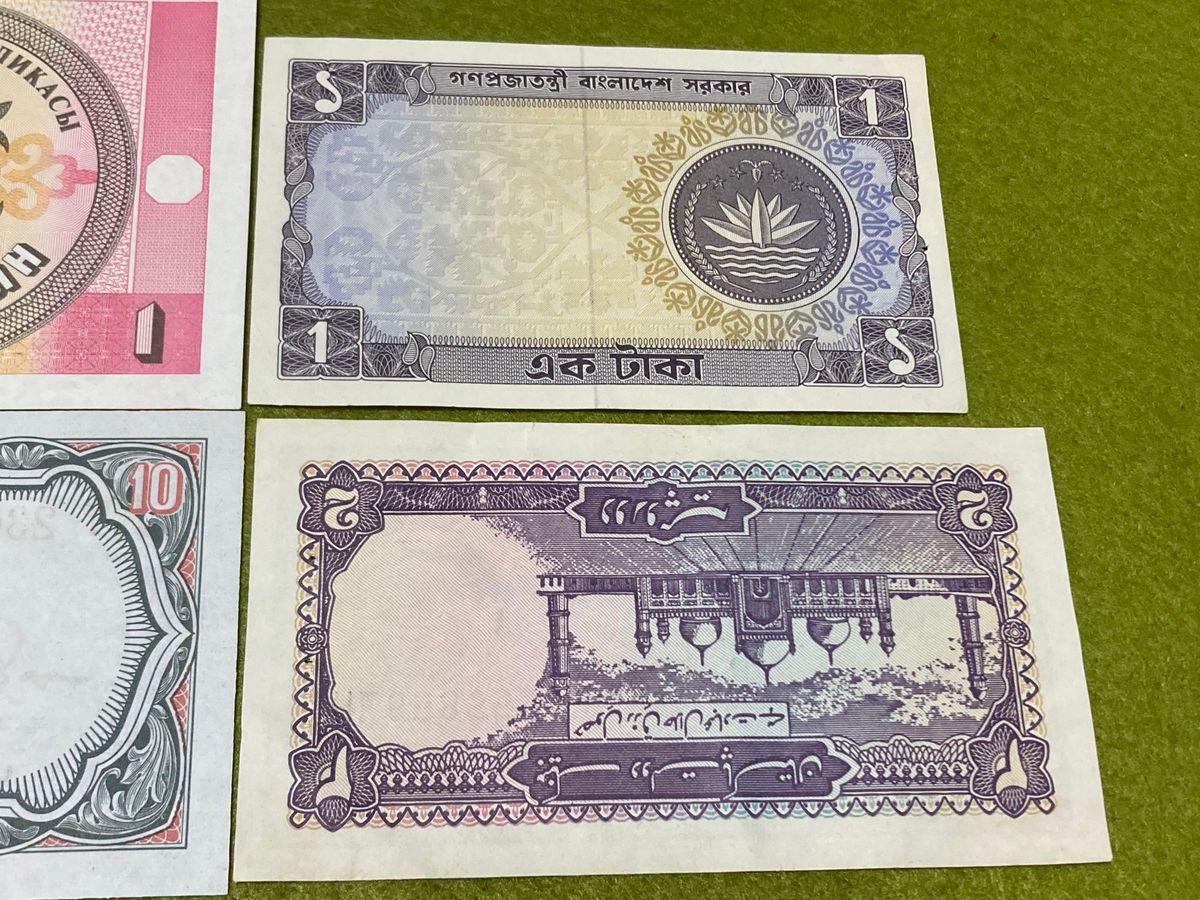 外国旧紙幣　5枚　海外紙幣