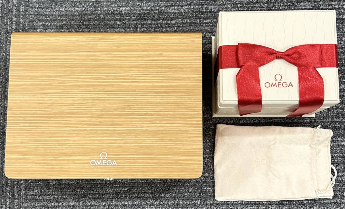 ○ OMEGA オメガ ギフトボックス 時計ケース 保存箱 空箱 木箱 2点 お