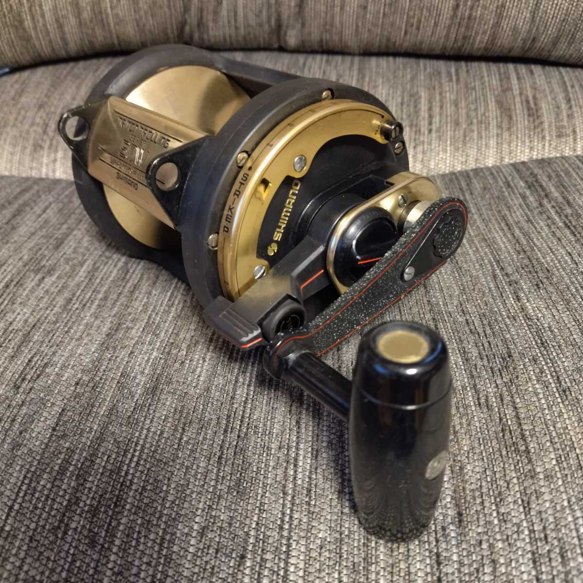 ★動作快調！ シマノ トライトン トローリング 50W レバードラグ SHIMANO TRITON TROLLING マグロ カジキ クエ 泳がせ (検 ティアグラ)★_画像1