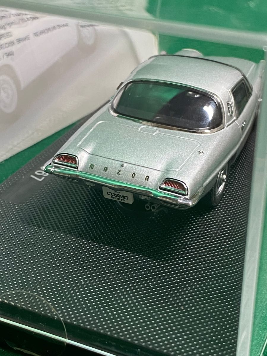 エブロ 1/43 マツダ コスモスポーツ 1967 シルバー 完成品