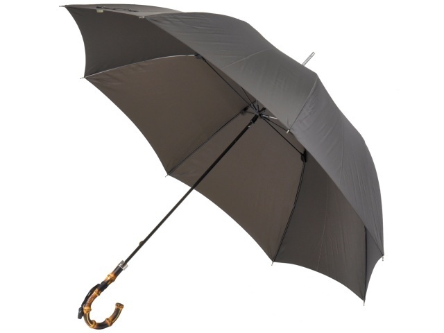  umbrella men's long umbrella WAKAO all carbon super light weight super water-repellent small volume 8ps.@. umbrella Brown wakao cold bamboo at hand made in Japan 