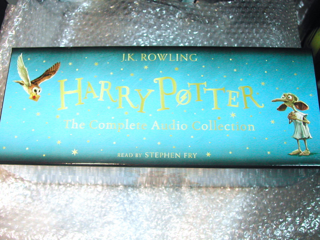  reading aloud CD all 103 sheets set BOX complete set of works Harry Potter the whole!!/Harry Potter Audio Boxed Set complete version / privilege CD./UK version Stephen Fry/ learning English ./ super popular rare!! ultimate beautiful!!