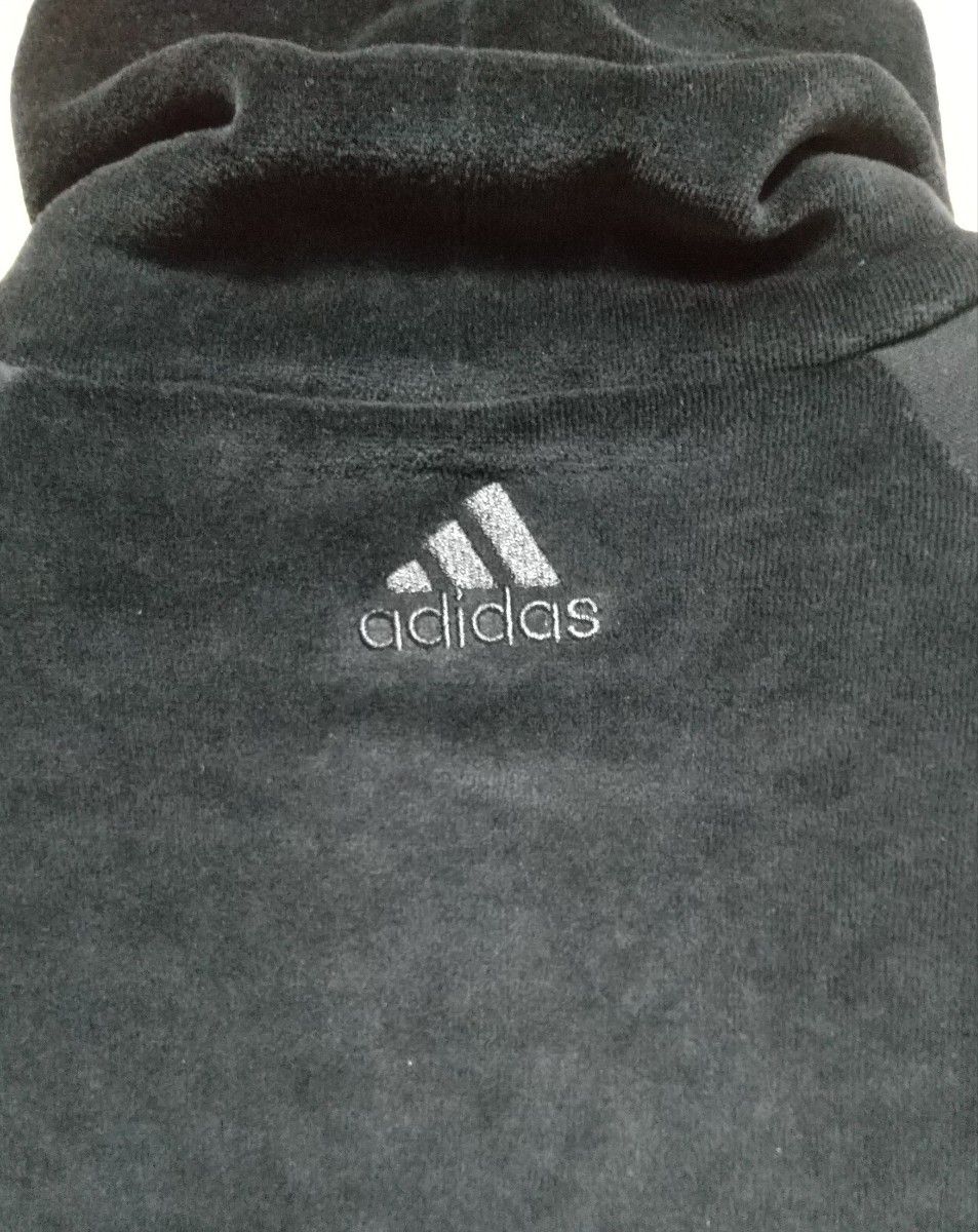 【adidas】ロングスリーブシャツ  Mサイズ(BLACK)