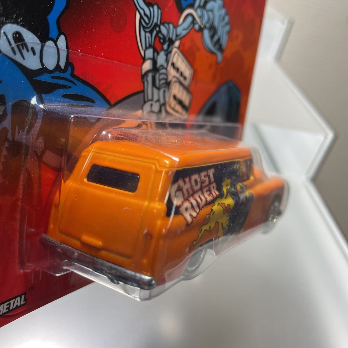 Hot Wheels Pop Culture ポップカルチャー ‘55 CHEVY PANEL GHOST RIDER シェビーパネル ゴースト ライダー_画像4