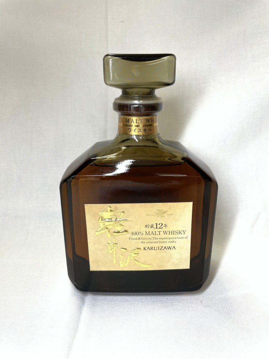 軽井沢 KARUIZAWA 貯蔵12年 100% MALT WHISKY モルト ウイスキー