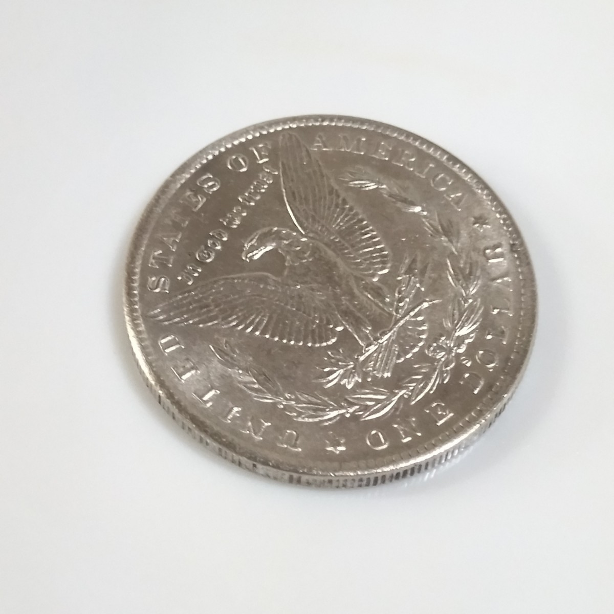 アメリカ　クラッシックカーコインシリーズ　1ドルイーグル大型銀貨　モルガン バラクーダ_画像4