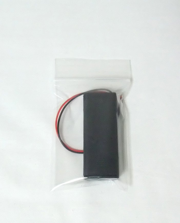 単4電池（2個用）バッテリーホルダー（スイッチ付、新品）_画像3