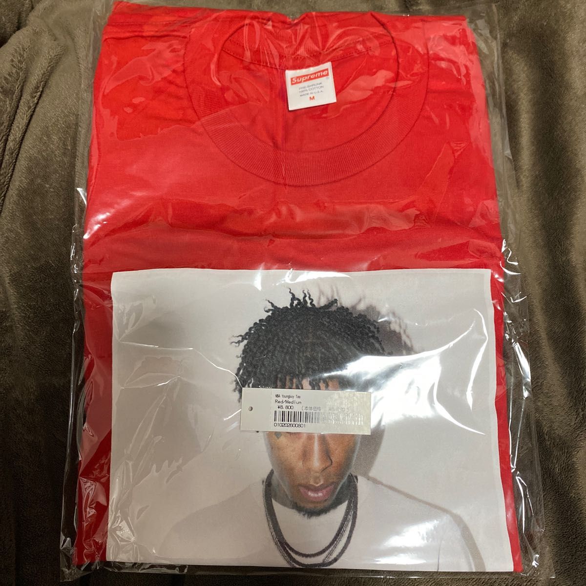 Supreme NBA Youngboy Tee Red, L