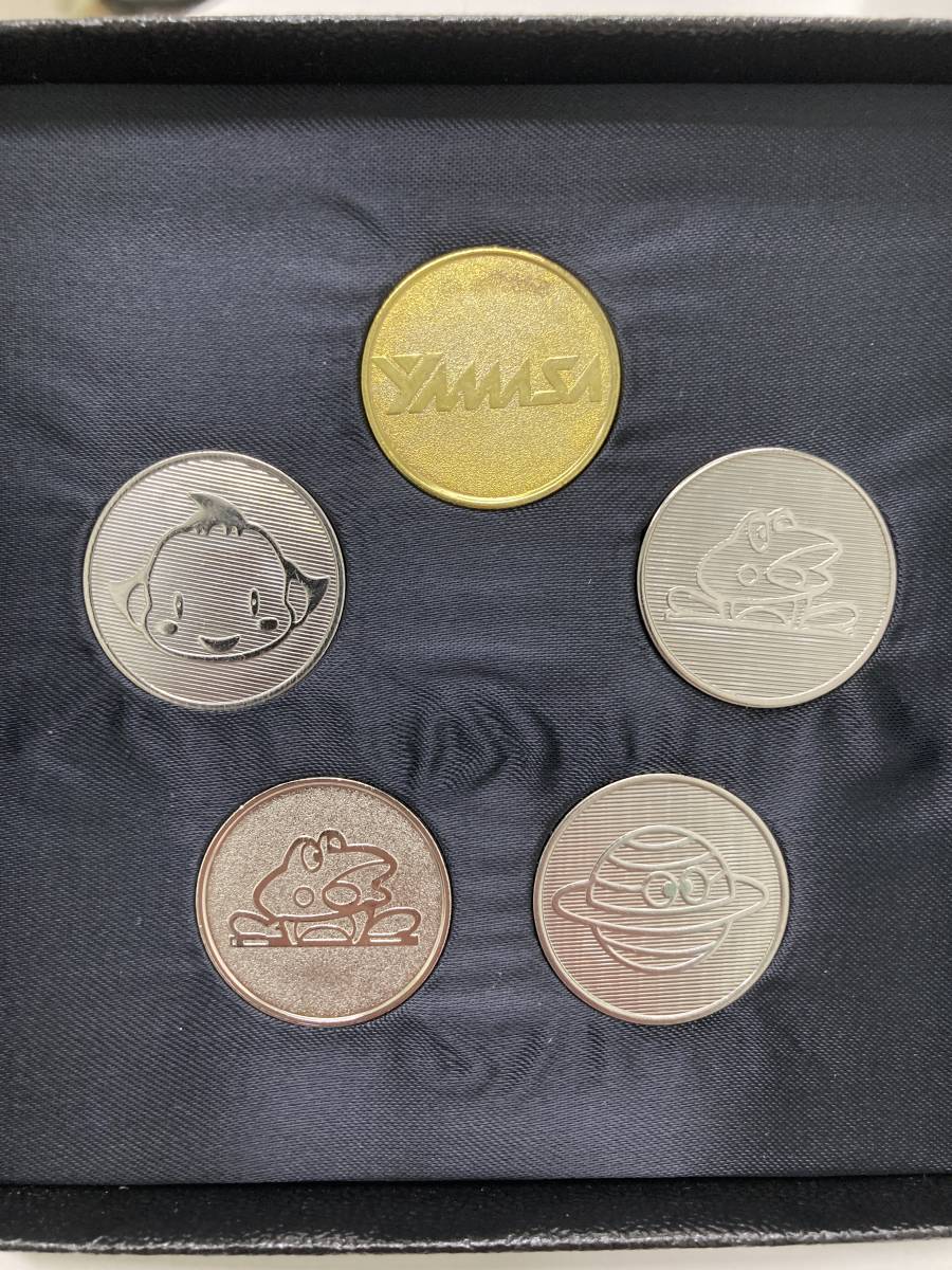 【122】YAMASA COIN COLLECTION ヤマサ　コインコレクション　メダル　パチスロ　スーパープラネット　ニューパルサー　タイムクロス_画像3