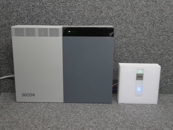 ‖通電確認済‖セコム SECOM 電気鍵【型番 : EL-C0131(親機)　CD-R1080(カードリーダ)】入退室管理【中古品】1台 業務用 警備 テナント_画像1