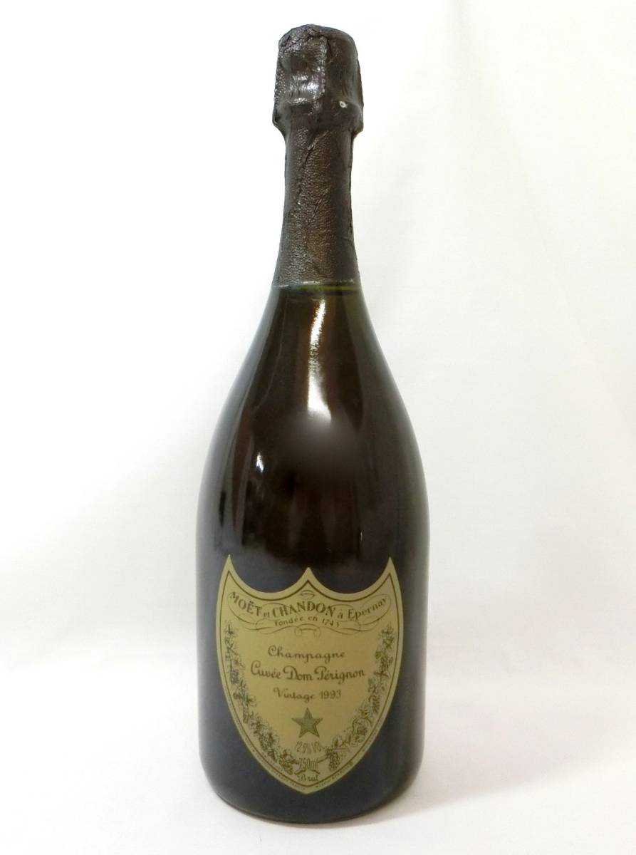 1000円スタート 酒 CHAMPAGNE Dom PERIGNON vintage 1993 750ml 12.5