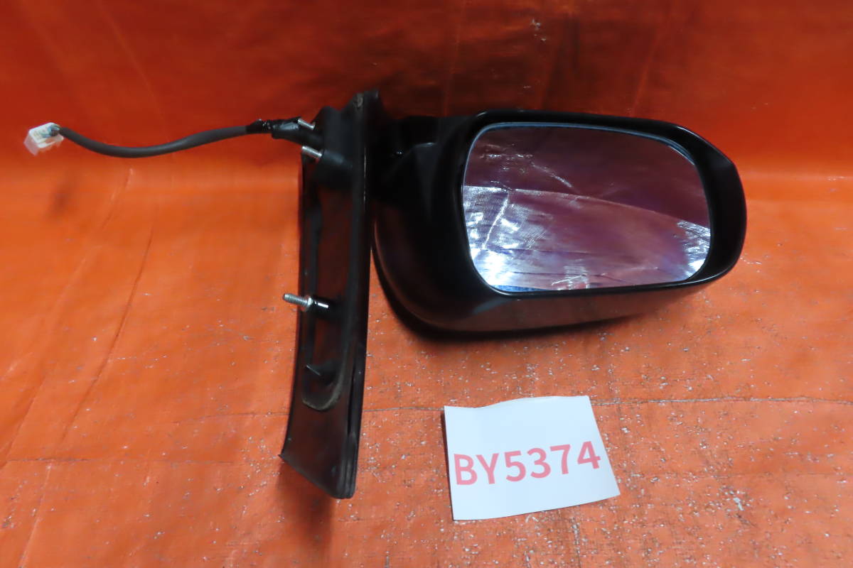BY5374 работа OK 20 серия Vellfire ( левый ) зеркало на двери / пассажирское сиденье зеркало заднего вида / указатель поворота есть / оригинальный чёрный 202 черный /ANH20W ANH25 GGH20W GGH25