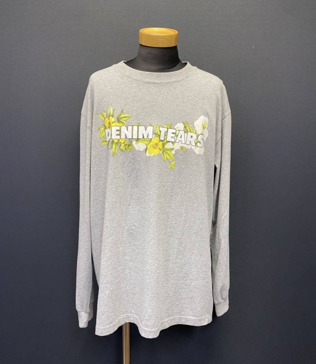 Denim Tears Logo L/S TEE デニムティアーズ ロゴ ロングスリーブ T