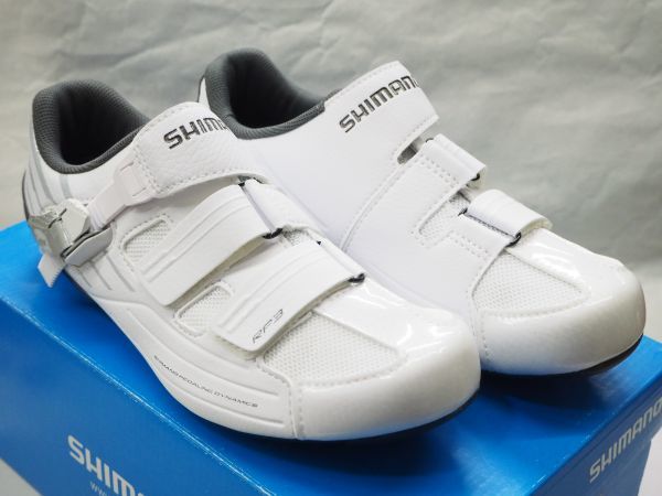 驚きの価格 シマノ(SHIMANO）レーサーシューズ RP3 ホワイト SPD-SL