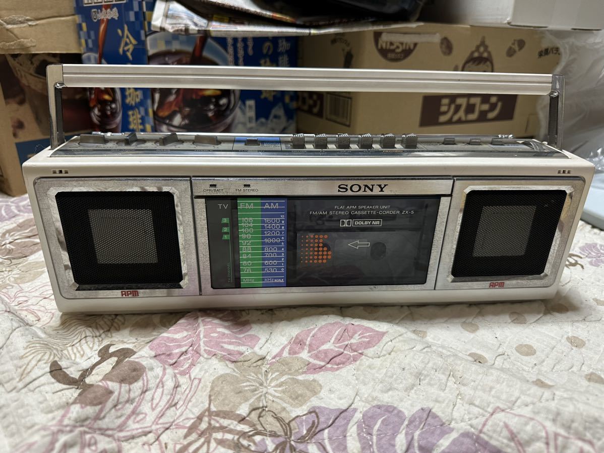 ソニーラジカセ 昭和レトロ - ラジオ ソニーラジカセ 昭和レトロ - ラジオ