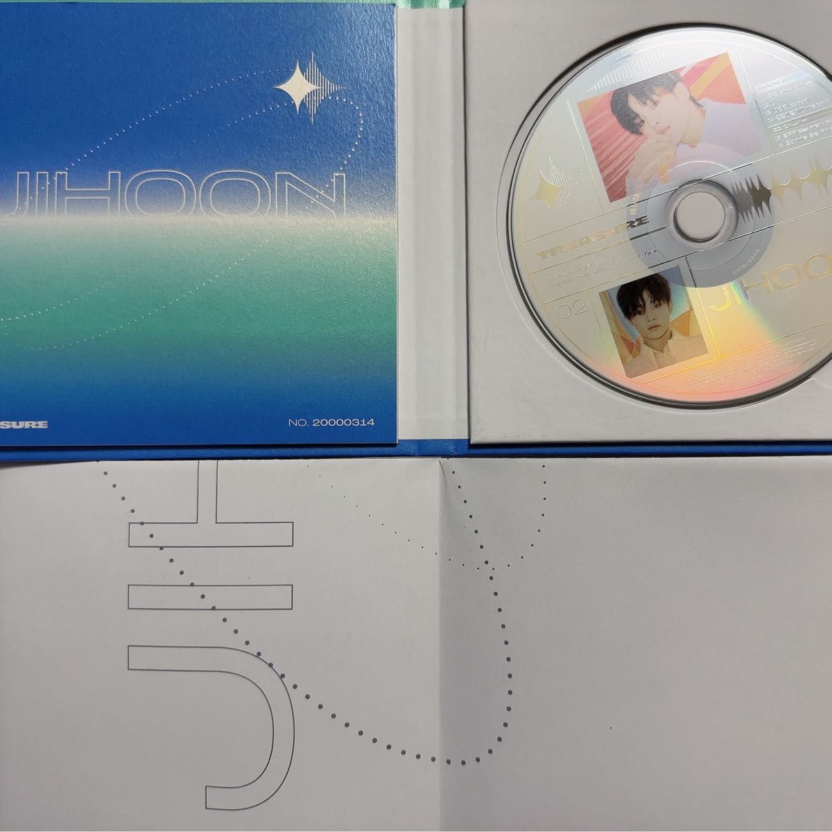 TREASURE JIKJIN JIHOON ジフン デジパック アルバム+トレカ 3枚セット