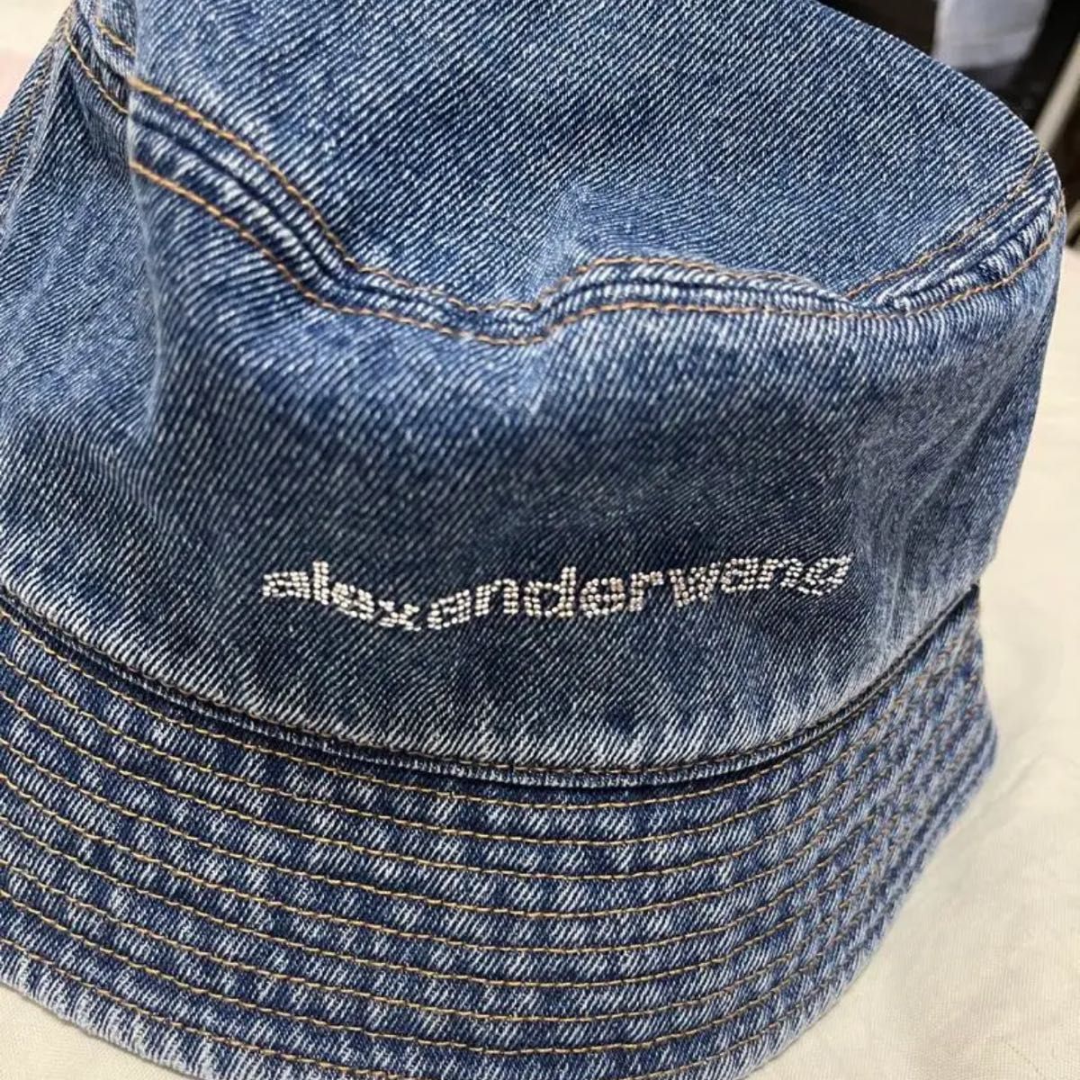 新品・未使用Alexander wang デニムハット デニムブルー