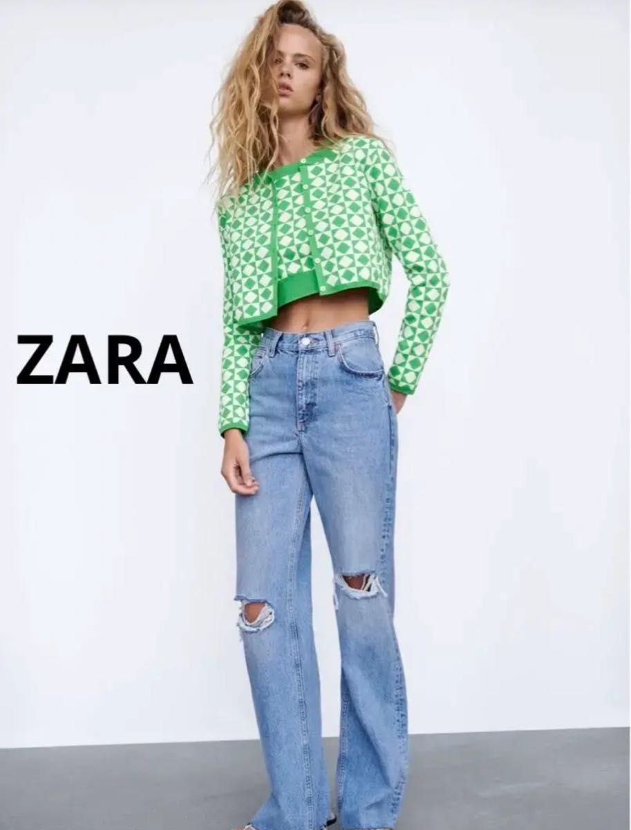 ZARA ダイヤ柄 ニット カーディガン 新品未使用|Yahoo!フリマ ZARA ダイヤ柄 ニット カーディガン 新品未使用|Yahoo!フリマ