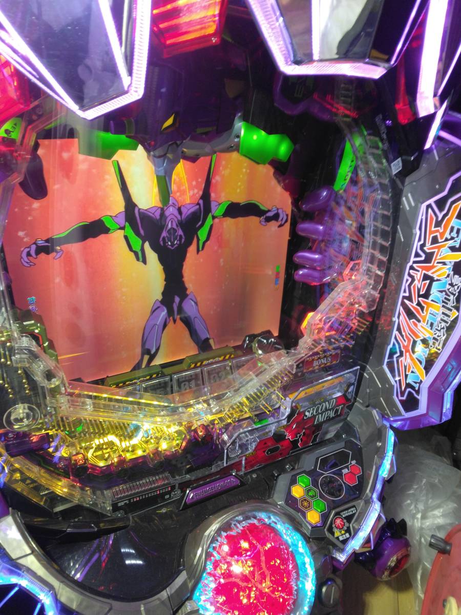 パチンコ 実機 ビスティ Pエヴァンゲリオン シト、新生 G 1/319 玉循環