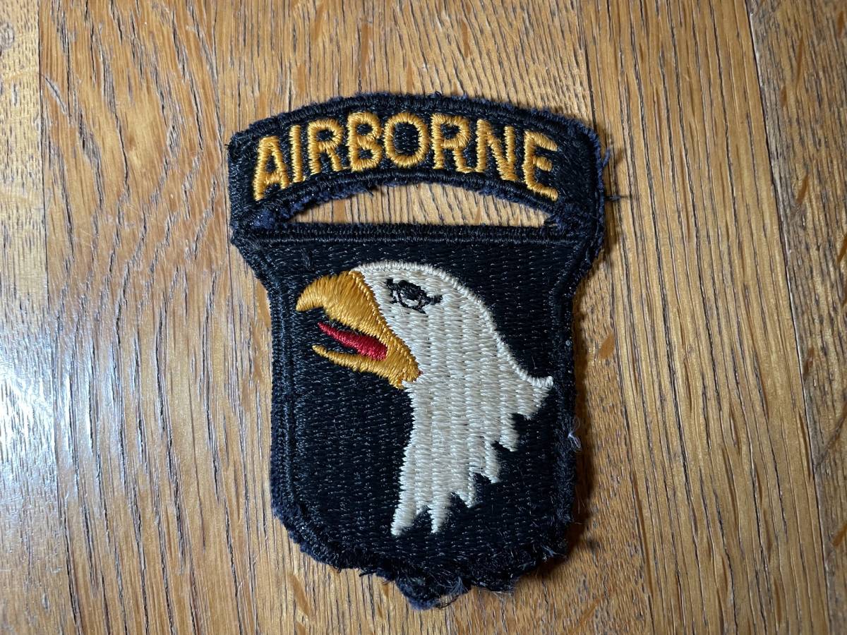 101st Airborne Division 101空挺師団 カットエッジ パッチ_画像1