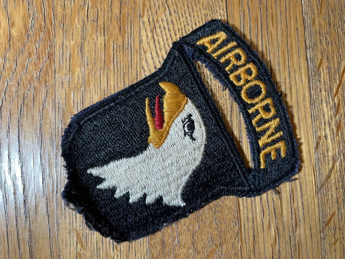 101st Airborne Division 101空挺師団 カットエッジ パッチ_画像2