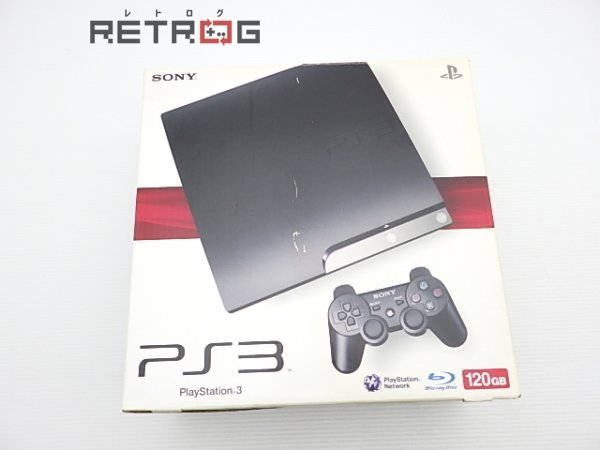 PlayStation3 120GB チャコールブラック(旧薄型PS3本体・CECH-2100A) PS3