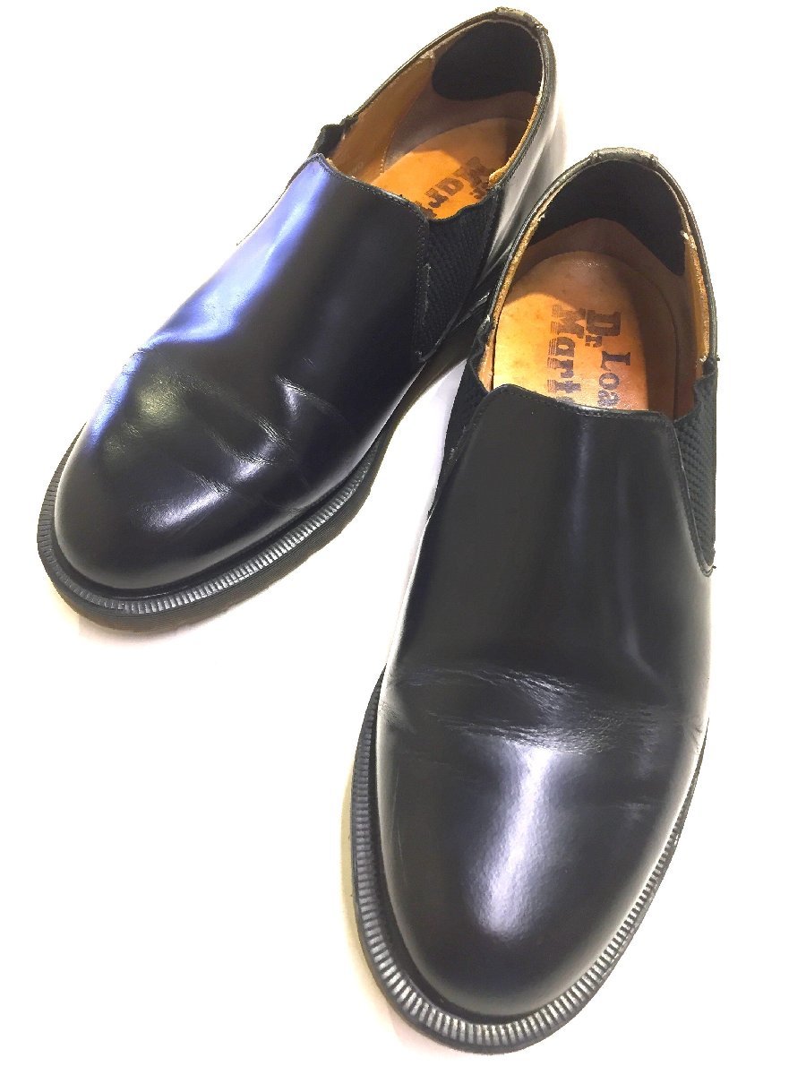 LOAKE ローク 【26】 モンクストラップ 革靴 黒 イングランド製-