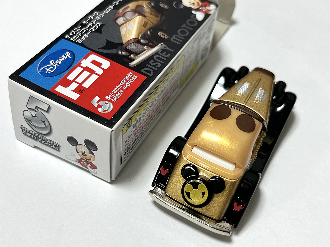 トミカ ディズニーモータース 5th アニバーサリー ドリームスター ゴールド ミッキーマウス Mickey Mouse Disney TOMICA タカラトミー_画像6