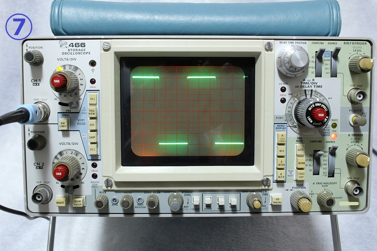 管面ストレージ型アナログオシロスコープ Tektronix 466｜代購幫