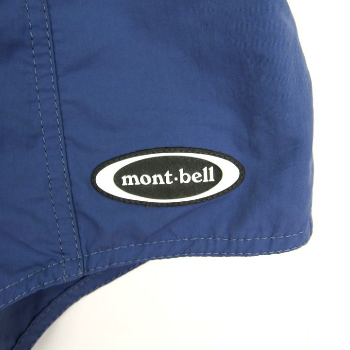 モンベル パドリングトランクス ショートパンツ #1127241 ナイロン ストレッチ アウトドア レディース Mサイズ ブルー mont-bellの画像6