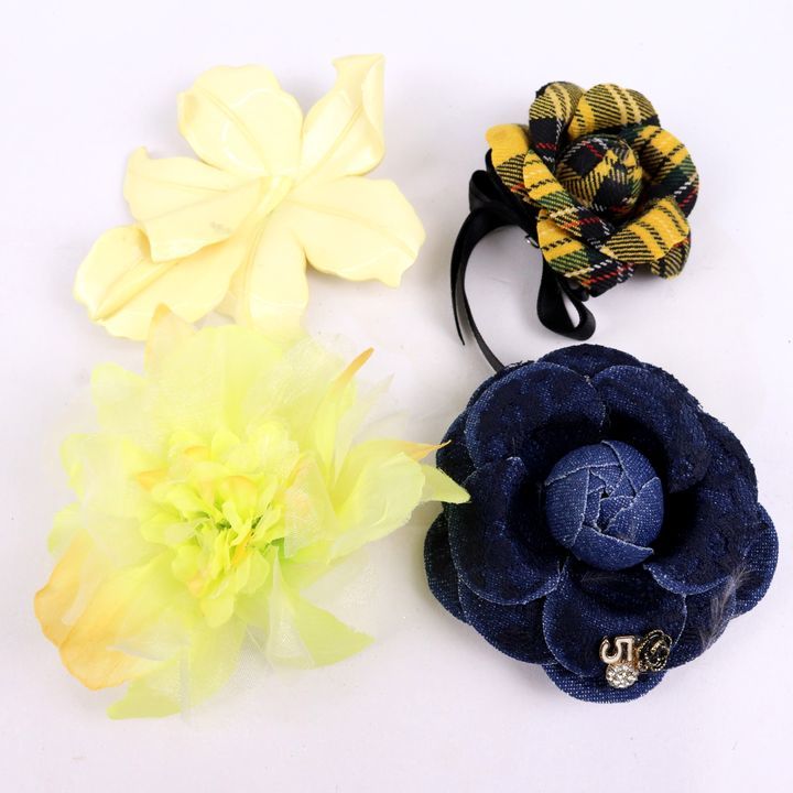  corsage tippet etc. 13 point set flower motif flower ceremony small articles together large amount lady's 