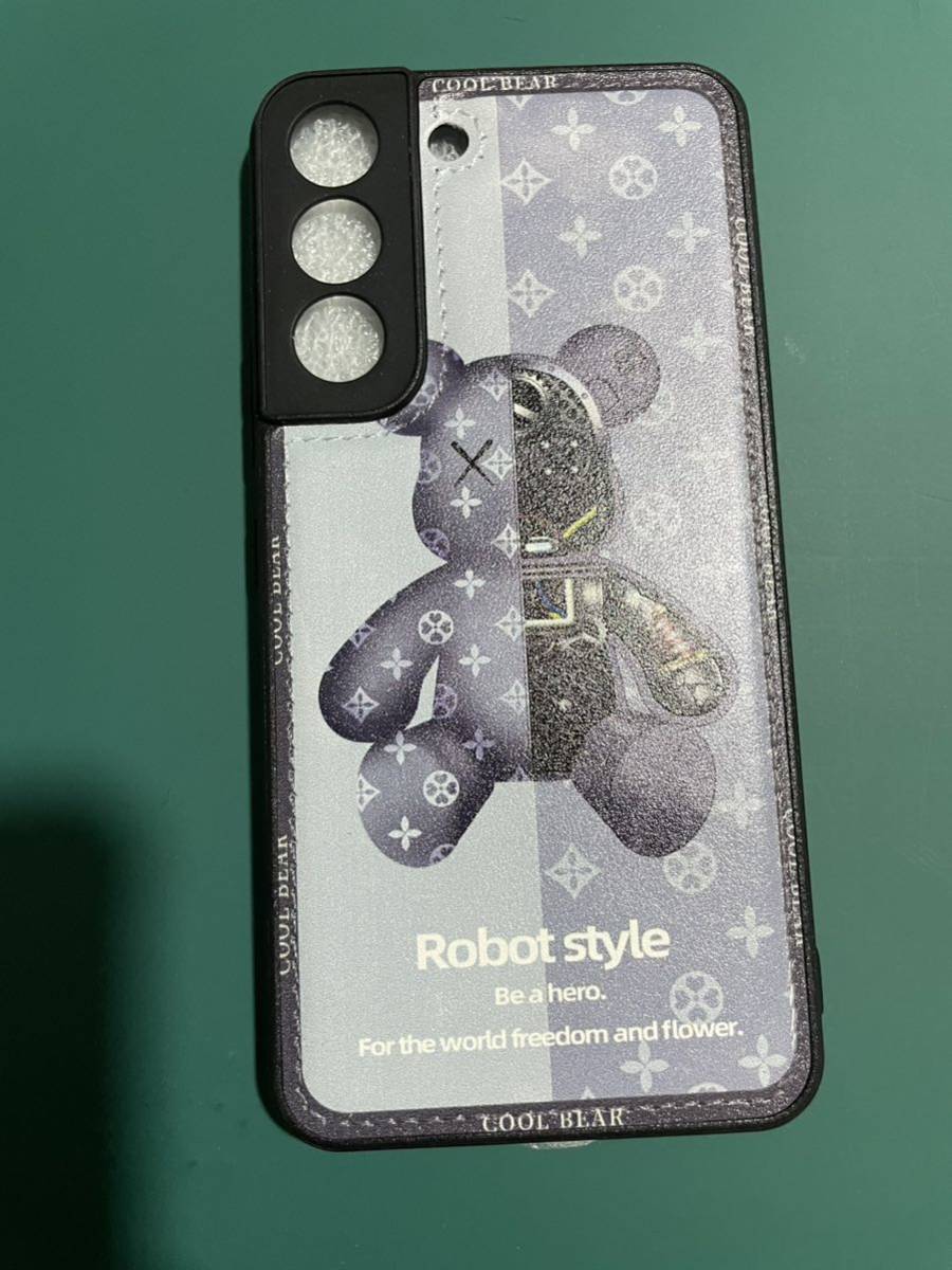 231059 カウズ Samsung Galaxy S22 ULTRA 対応ケース paldal 携帯カバー 5G用ケース スマホケース PUレザー レンズ保護 KAWS_画像1