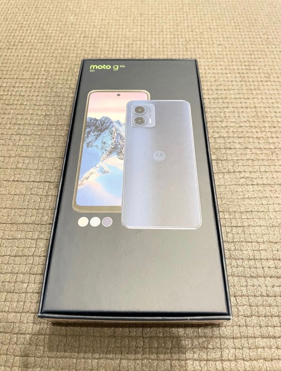 【新品未開封品】moto g53y 5G インクブラック モトローラ SIMフリー