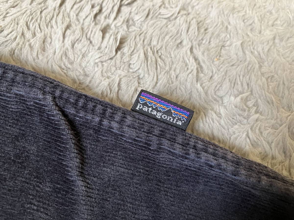 ★暖かコーデュロイ★patagonia パタゴニア 長袖シャツ オーガニックコットン メンズ XSサイズ 濃紺 ネイビー_画像8