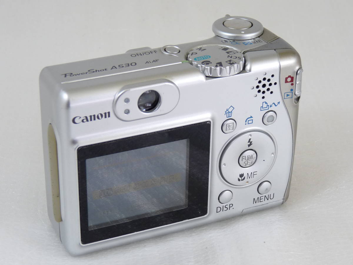 匿名配送☆CANON POWERSHOT A530 単三電池駆動 デジカメ-