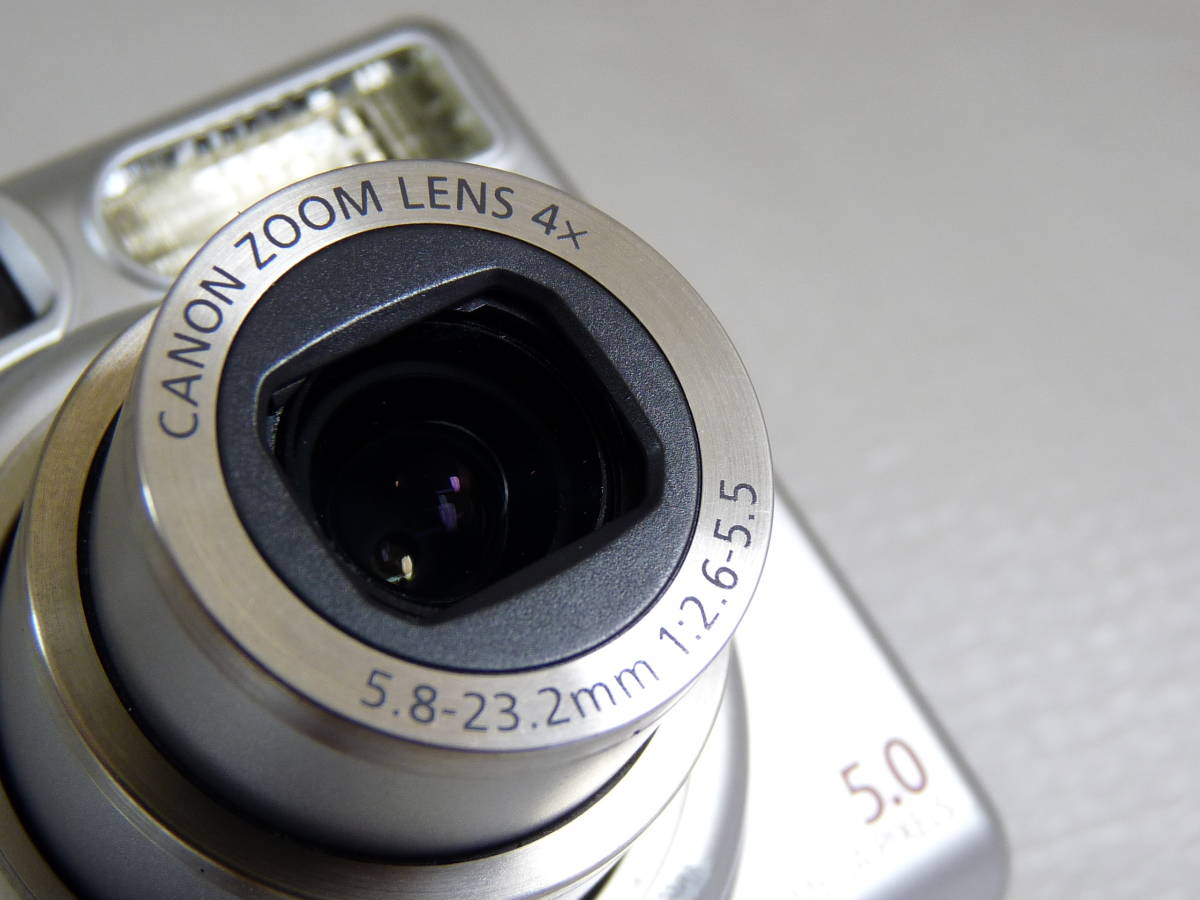 作動品】Canon PowerShot A530 単三電池駆動デジカメ(キヤノン)|売買
