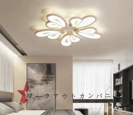 爆売り！花シーリングライト シャンデリア リ LED ペンダントライ トランプ 天井照明 器具シャンデリア 5灯_画像2