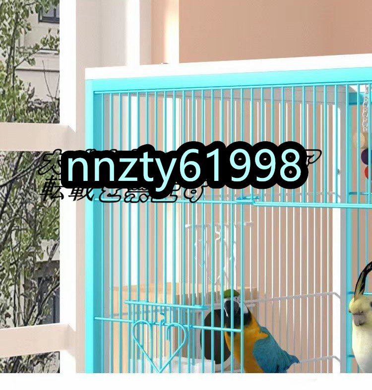  super-beauty goods bird cage cage stylish large bird . bird small shop bird cage bottom net perch bird garden several ..se regulation parakeet small bird F1219