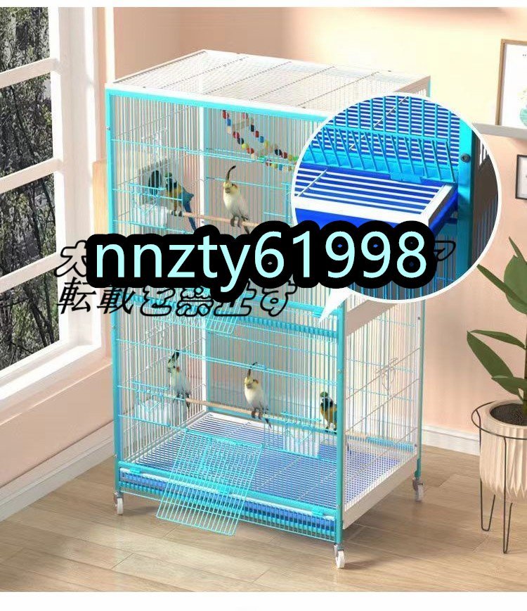  super-beauty goods bird cage cage stylish large bird . bird small shop bird cage bottom net perch bird garden several ..se regulation parakeet small bird F1219