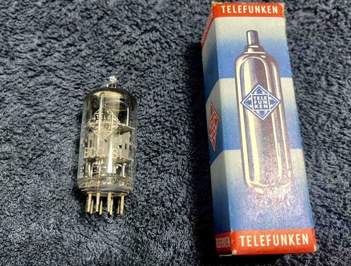 500円引きクーポン】 テレフンケン TELEFUNKEN ECC81 ◇マーク入り