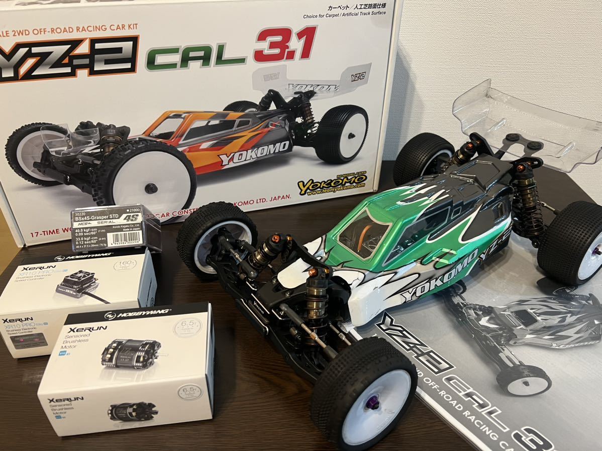 送料無料！中古！ヨコモYZ-2CAL3.1 (カーペット/人工芝路面用