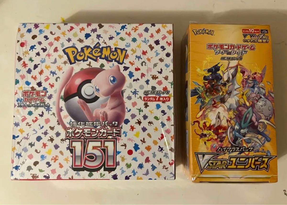 公式代理店 ポケモンカード151 1BOX VSTARユニバース 1BOX シュリンク