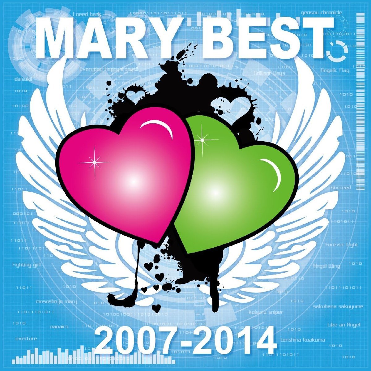 【中古】[478] CD Mary Angel MARY BEST 1枚組 特典なし 新品ケース交換 送料無料_画像1