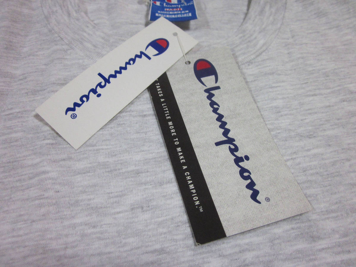 送料無料!! 激レア 新品タグ デッド USA製 Champion チャンピオン 刺繍・青タグ 90年代 オリンピック ポケット Tシャツ ポケT