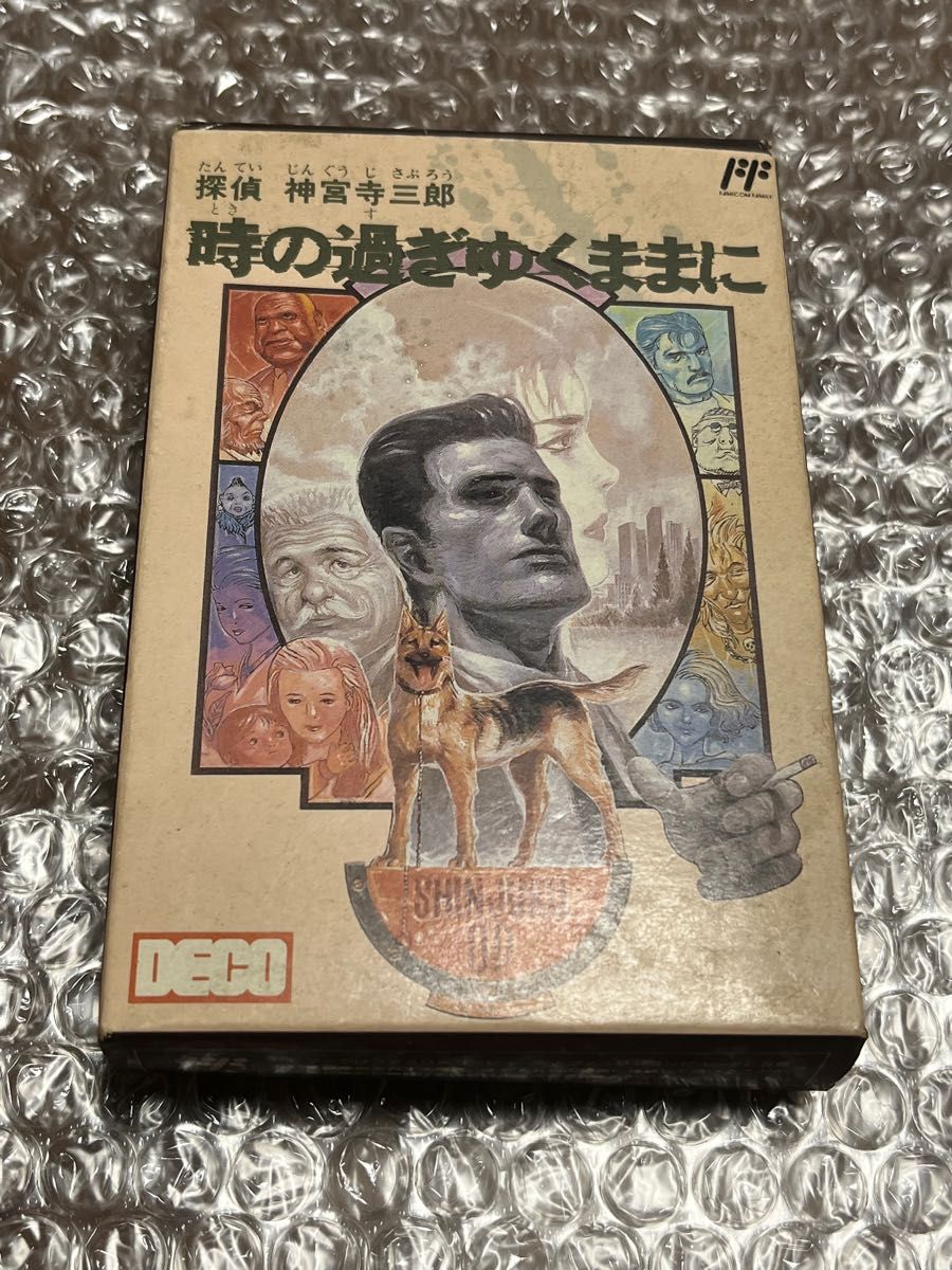 探偵 神宮寺三郎 時の過ぎゆくままに ファミコンソフト（箱説付き）-