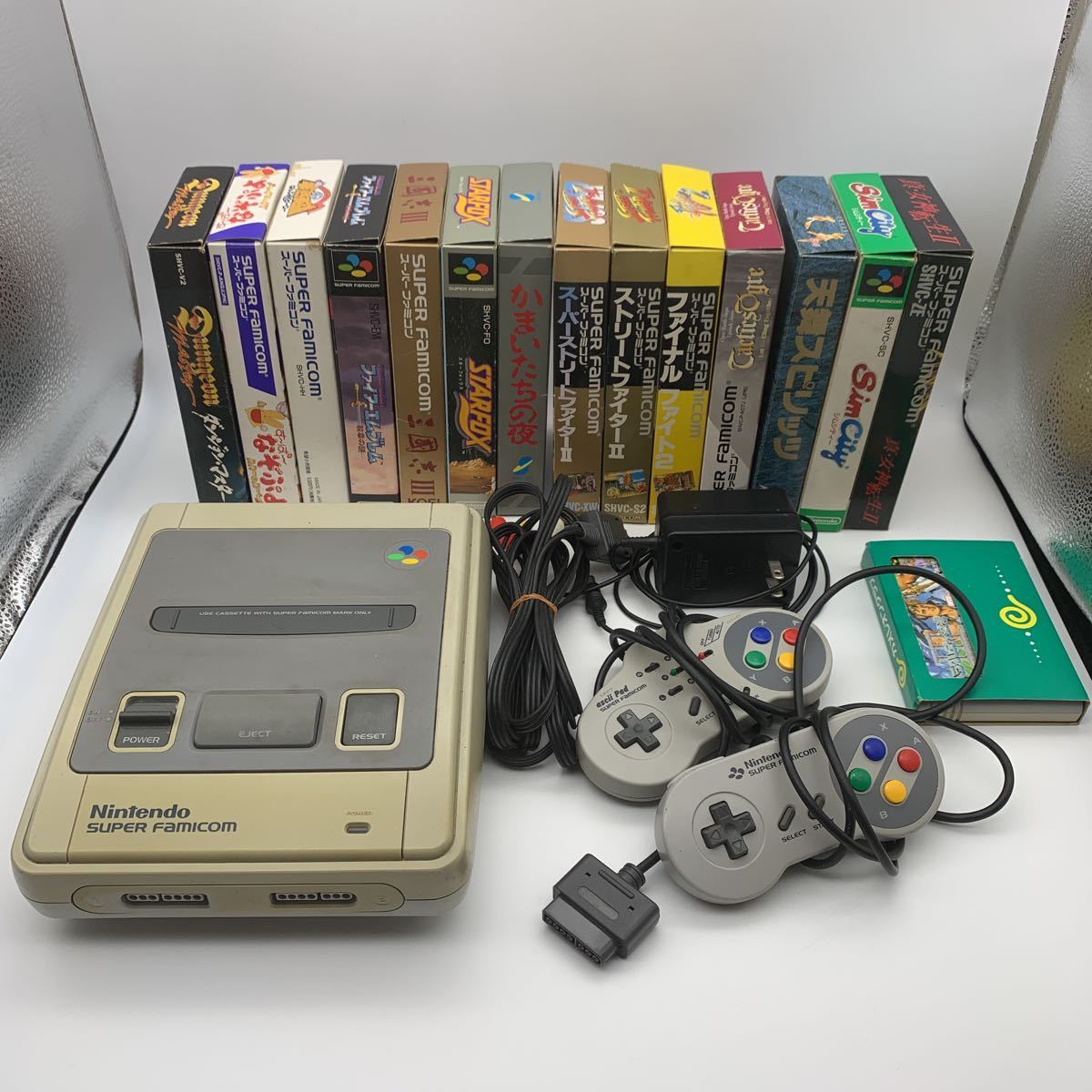 ☆極美品☆ 任天堂 SFC スーパーファミコン 本体 SHVC-001-