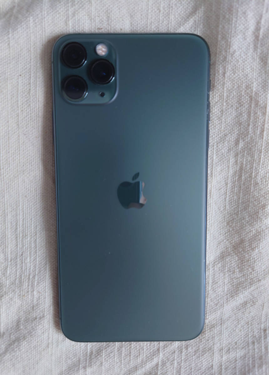 iPhone 11 Pro 256GB ミッドナイトグリーン SIMフリー 美品-